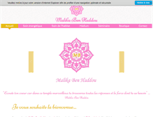 Tablet Screenshot of malikabenhaddou.com